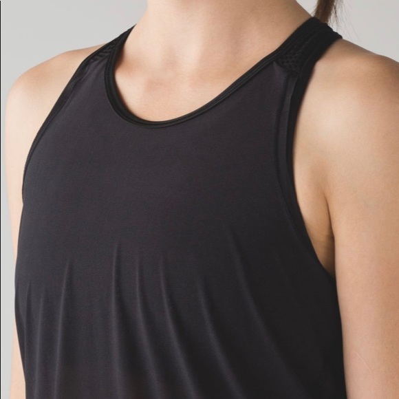Lululemon BNWT Fit Physique Tank black - Picture 5 of 9